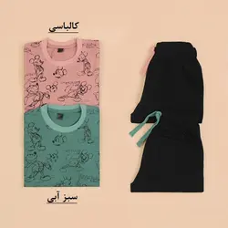 4825-ست تیشرت شلوارک میکی موس (کودک)