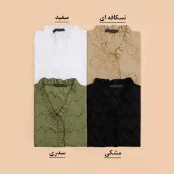 4849-شومیز خامه دوزی نیلدا