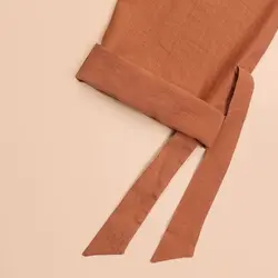 4855-شومیز آستین گره ای مانیسا