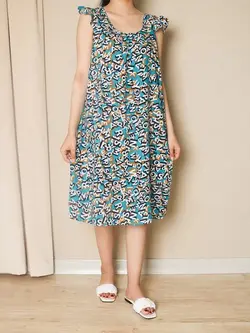 4867-پیراهن طرحدار عروسکی 2