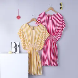 4999-پیراهن راه راه کارولین