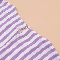 4999-پیراهن راه راه کارولین