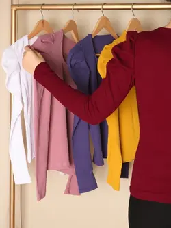 5006-بلوز آستین بلند ماریا