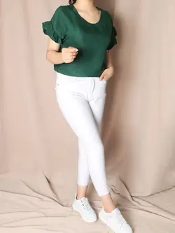 5056-شومیز آستین چین فرنوشا