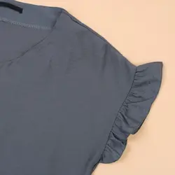 5056-شومیز آستین چین فرنوشا