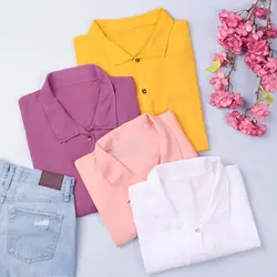 5101-شومیز جلو دکمه شیلا