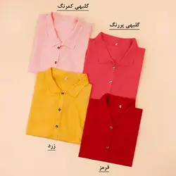 5101-شومیز جلو دکمه شیلا