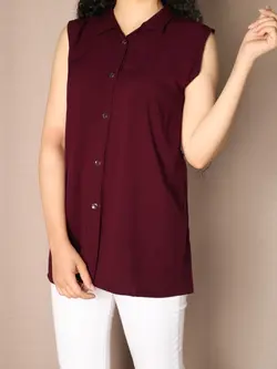 5101-شومیز جلو دکمه شیلا