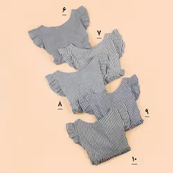 5187-شومیز راه راه آیلی