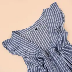 5187-شومیز راه راه آیلی