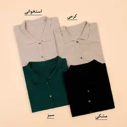 5233-شومیز جلو دکمه شیلا 2