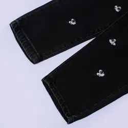 5518-شلوار جین مام استایل میکی موس