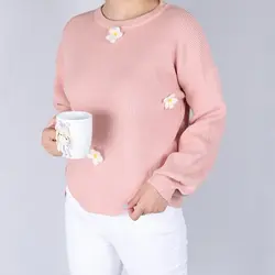 5595-بلوز بافت گل بابونه