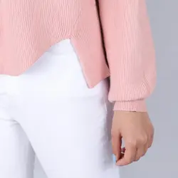 5595-بلوز بافت گل بابونه