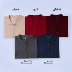 5597-شومیز جلو دکمه شیلا 5