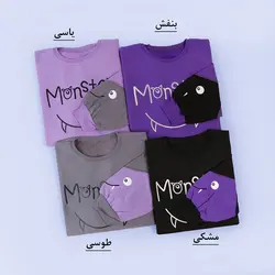 5607-بلوز دورس monster