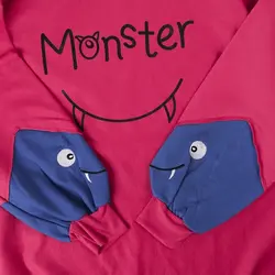 5607-بلوز دورس monster