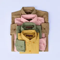 565۴-پیراهن کتان مردانه 3 (بدون جیب)