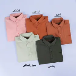 565۴-پیراهن کتان مردانه 3 (بدون جیب)