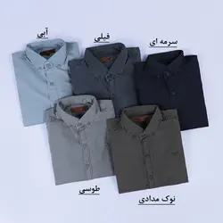 565۴-پیراهن کتان مردانه 3 (بدون جیب)