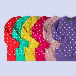 5727-بلوز دورس قلب