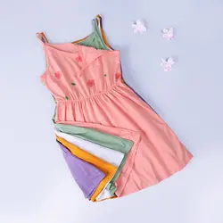 5764-سارافون کمرکش گل