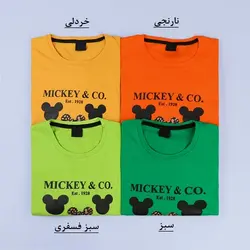 5827-بلوز آستین بلند میکی موس