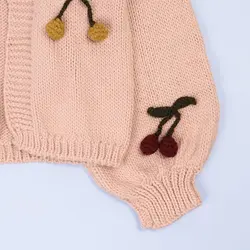 5822-ژاکت بافت گیلاس