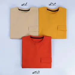 5830-بلوز دورس ساده تک جیب