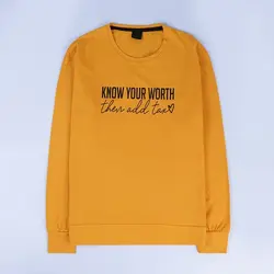 5889-بلوز know your worth