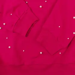 5899-بلوز آستین بلند مروارید