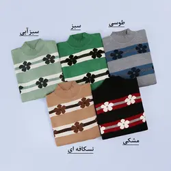 5914-بلوز بافت گل