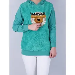 5931-بلوز آستین بلند گوزن