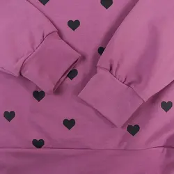 5939-بلوز دورس چاپی قلب