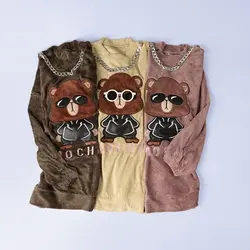 5728-بلوز تدی Mocha2