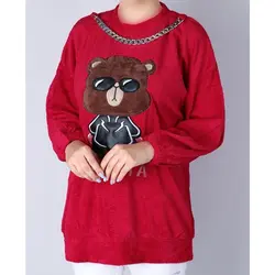 5728-بلوز تدی Mocha2