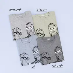 5968-بلوز چاپی دختر