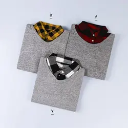 5985-بلوز یقه مردانه آرمیتا