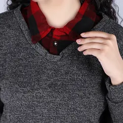 5985-بلوز یقه مردانه آرمیتا