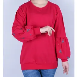 6002-بلوز دورس آستین گلدوزی