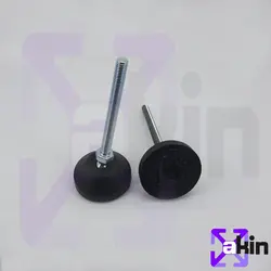 پایه تراز ام 10 زاویه دار کفی 60 طول پیچ 100 - پروفیل شیاردار یاکین