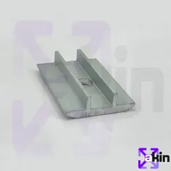 پروفیل آلومینیوم کلمپ میانی 35 - پروفیل شیاردار یاکین