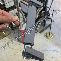 دوگیره مشکی یراق دکور