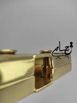 بست دو طرفه قوطی ۲/۵ طلایی