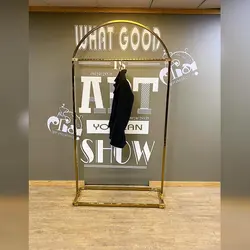 رگال گنبدی استیل طلایی