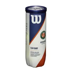 قوطی سه تایی توپ تنیس ویلسون سری Roland Garros
