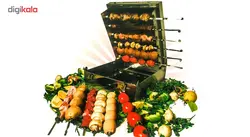 کباب پز گازی بدون دود 6 سیخ دادلیسان مدل هدیه