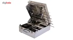 کباب پز گازی بدون دود 6 سیخ دادلیسان مدل هدیه