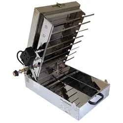 کباب پز گازی بدون دود 8 سیخ دادلیسان مدل هدیه