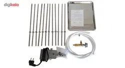 کباب پز گازی بدون دود 8 سیخ دادلیسان مدل هدیه